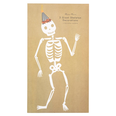 Vintage Halloween Jointed Skeletons|Meri Meri