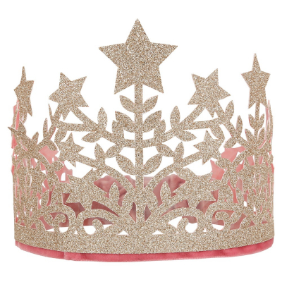 Glitter Fabric Star Crown|Meri Meri