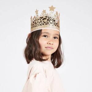 Glitter Fabric Star Crown|Meri Meri