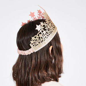 Glitter Fabric Star Crown|Meri Meri