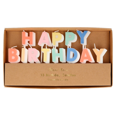 Happy Birthday Candle|Meri Meri