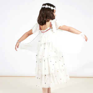 Sequin Tulle Angel Costume 3 - 4 Years|Meri Meri