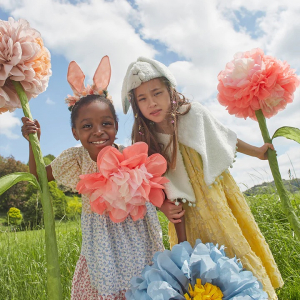 Embellished Floral Bunny Headband|Meri Meri