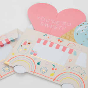 Ice cream Valentine’s Cards|Meri Meri