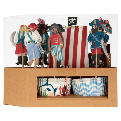 Pirate Ship Cupcake Kit|Meri Meri