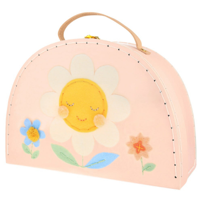 Flower Embroidery Suitcase|Meri Meri