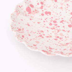 Large Speckled Bamboo Plates|Meri Meri