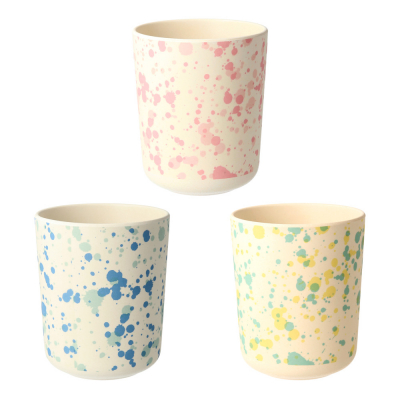 Speckled Bamboo Cups|Meri Meri