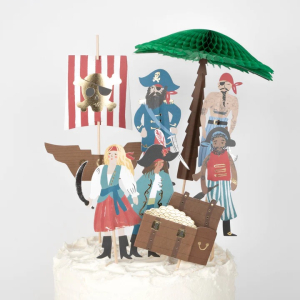 Pirates & Palm Tree Cake Toppers|Meri Meri