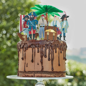 Pirates & Palm Tree Cake Toppers|Meri Meri