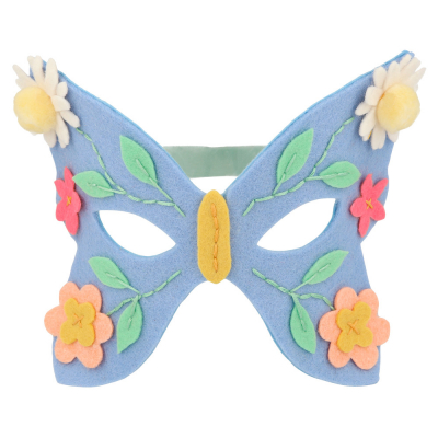 Flower Embroidery Butterfly Mask|Meri Meri
