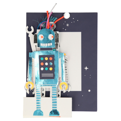Robot Concertina Card|Meri Meri