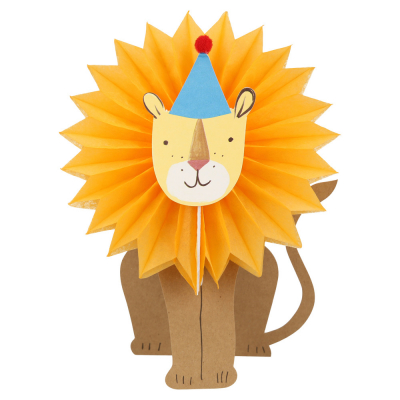 Honeycomb Lion Card|Meri Meri