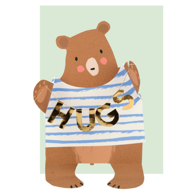 Bear Hug Get Well Soon Card|Meri Meri
