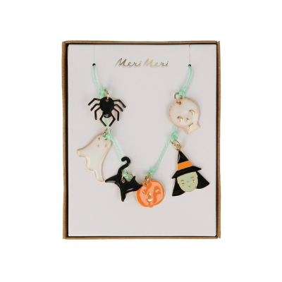 Halloween Enamel Necklace|Meri Meri