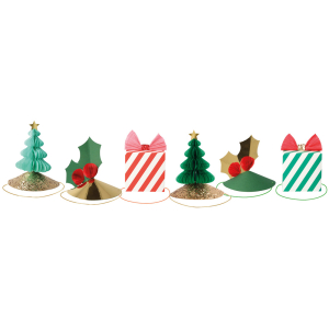 Mixed Christmas Party Hats|Meri Meri