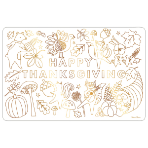 Thanksgiving Coloring Placemats|Meri Meri