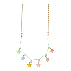 Enamel Star Necklace|Meri Meri