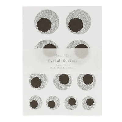 Eco Glitter Eyeball Stickers|Meri Meri