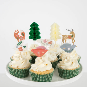 Folk Woodland Cupcake Kit|Meri Meri