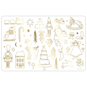 Christmas Coloring Placemats|Meri Meri