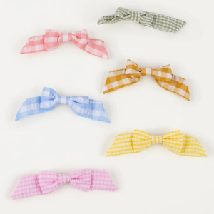 Gingham Hair Bows|Meri Meri