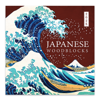 2025 Japanese Woodblocks 12" x 12" Calendar|Studio Oh!