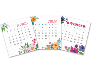 2025 Botanical Bliss Plant & Bloom Desk Calendar|Studio Oh!