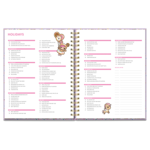 2025 tokidoki Donutella Extra Large Spiral Planner|Studio Oh