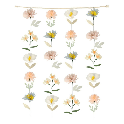Flower Wall (Soft Colours)|Meri Meri