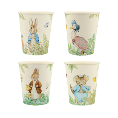 Peter Rabbit In The Garden Cups|Meri Meri
