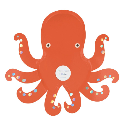 Octopus Plates|Meri Meri