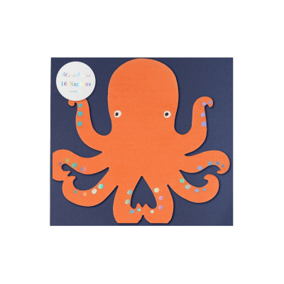 Octopus Napkins|Meri Meri