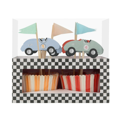 Race Cars Cupcake Kit|Meri Meri
