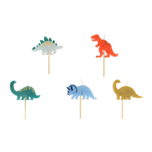 Mini Dino Candles|Meri Meri