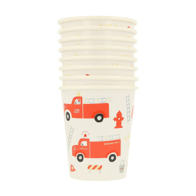 Fire Truck Cups|Meri Meri