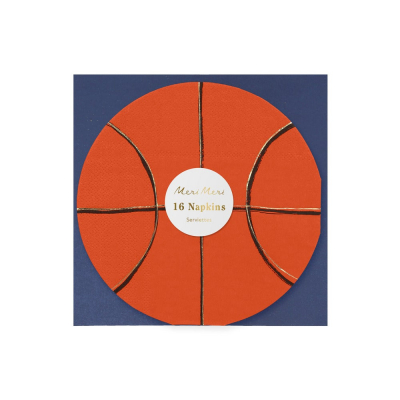Basketball Napkins|Meri Meri