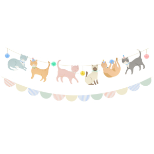 Cute Kittens Garland|Meri Meri