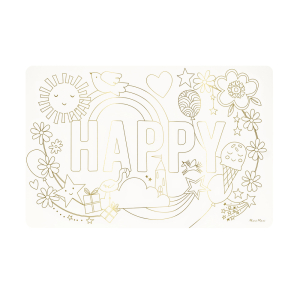 Happy Icons Colouring Placemats|Meri Meri