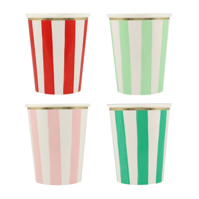 Striped Cups|Meri Meri