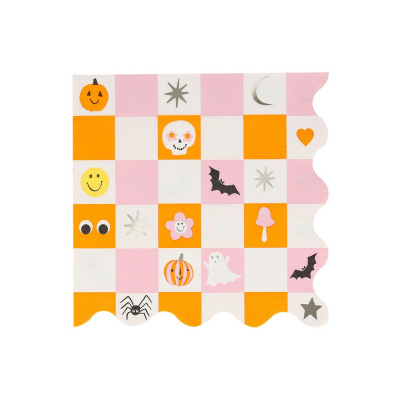 Groovy Halloween Icon Large Napkins|Meri Meri