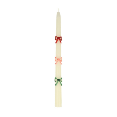 Multi Color Bow Taper Candles|Meri Meri