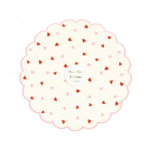 Heart Pattern Side Plates|Meri Meri