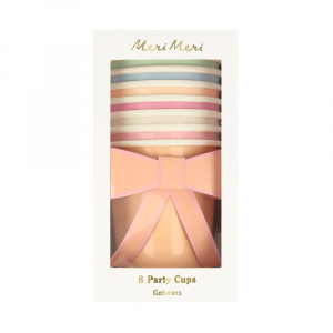 Pastel Bow Cups|Meri Meri