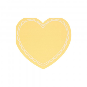 Pastel Heart Large Napkins|Meri Meri