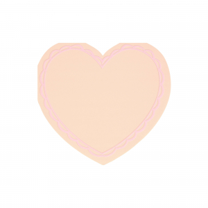 Pastel Heart Large Napkins|Meri Meri