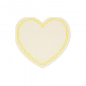 Pastel Heart Large Napkins|Meri Meri