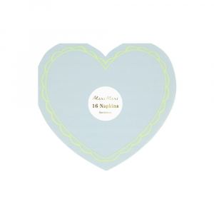 Pastel Heart Large Napkins|Meri Meri