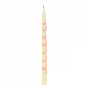 Pink Swirl Taper Candles|Meri Meri