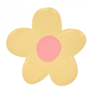 Daisy Shaped Plates|Meri Meri